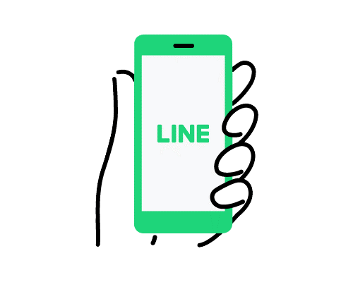 コロナ陽性者のオンライン診療(LINE)